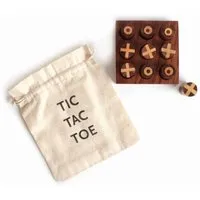 El Puente El Puente Reisespiel "Tic Tac Toe" aus Holz – Produktbild 1 von 1