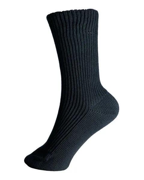 grödo grödo Grob gestrickte Unisex Socken Bio Baumwolle, Schwarz, – Produktbild 1 von 2