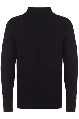 Will's Vegan Store Will's Vegan Store Herren vegan Rollkragenpullover Schwarz – Produktbild 1 von 1