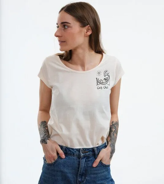 Gary Mash GARY MASH Shirt Asheville Chilly Chili aus Bio-Baumwolle, Ivory miniprint, – Produktbild 1 von 4