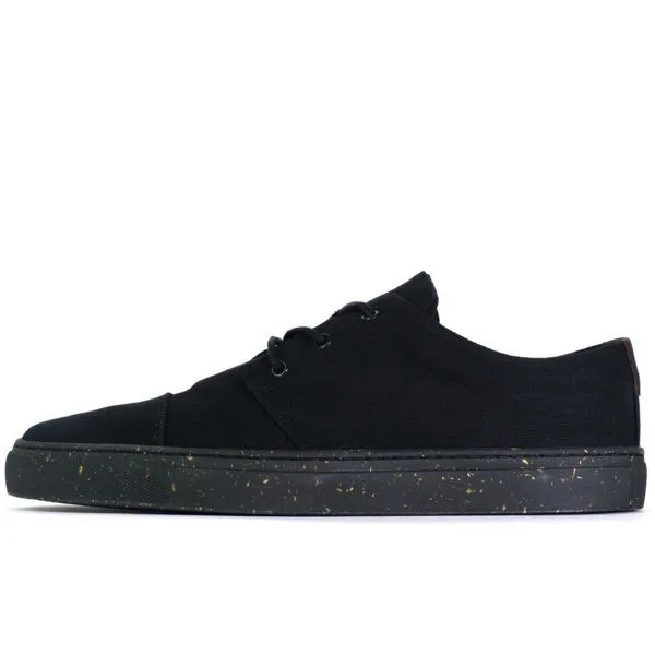 SORBAS SORBAS '58 recycelte Stoff-Sneaker, All black (schwarz), – Produktbild 1 von 4