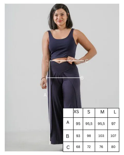 YogiLiebe YogiLiebe Yoga Pant "Lakshmi" Tencel, Berry, – Produktbild 1 von 4