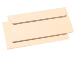Clairefontaine 20 Clairefontaine Briefumschläge 'Pollen' DL, Haftklebung, o. Fenster, 120 g/m² elfenbein – Produktbild 1 von 1