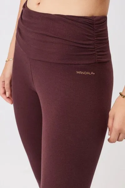 mandala Mandala Pilates Tights, Ruby (rot), – Produktbild 3 von 4