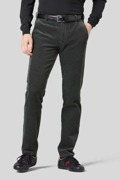 Meyer MEYER Superstretch Premium Cord Chino, Grau (grau), – Produktbild 1 von 5