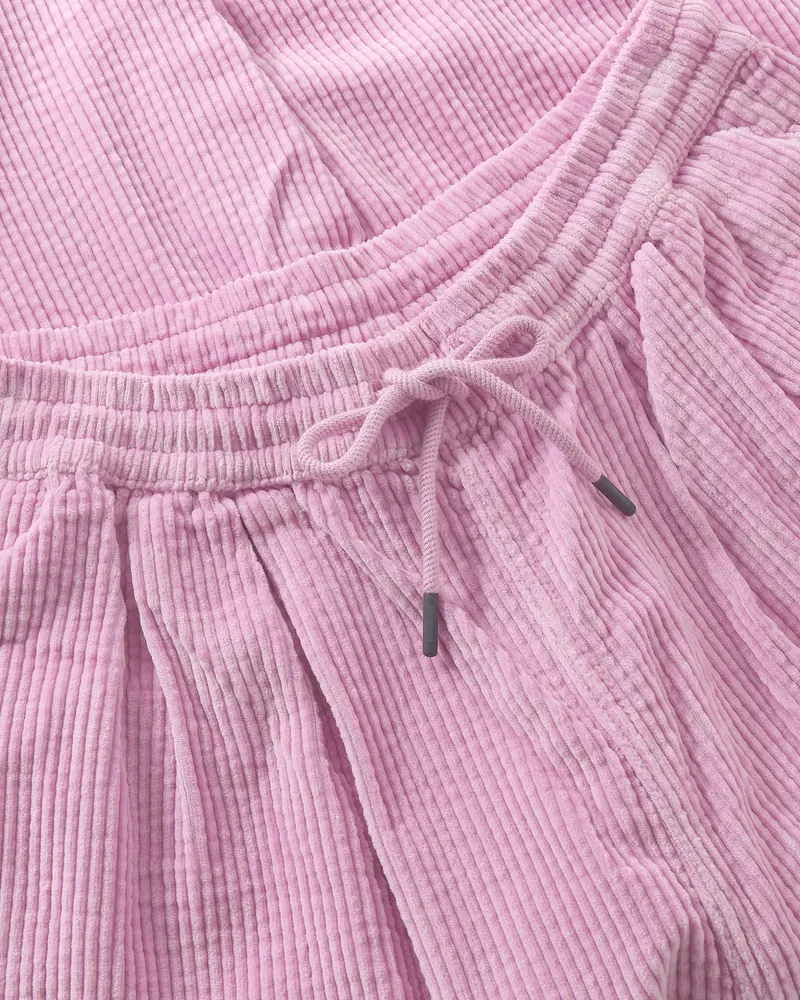 KnowledgeCotton Apparel KnowledgeCotton Apparel Damen vegan Cordhose Hazy Relaxed Orchid Haze, Rosa, – Produktbild 1 von 2