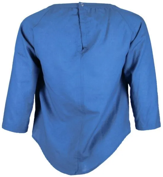 FORMAT FORMAT TARA Bluse, Blau, – Produktbild 1 von 3