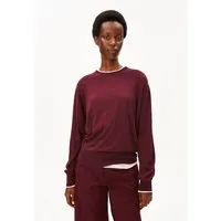ARMEDANGELS ARMEDANGELS FINE KNIT Damen Pullover aus TENCEL Modal Mix, Velvet red, – Produktbild 1 von 1