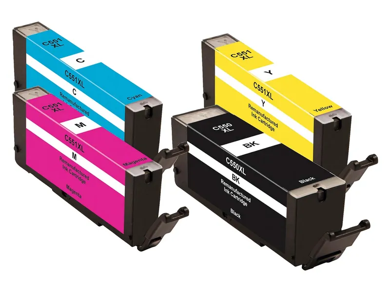 Memo memo Tintenpatronen ersetzt CanonPGI-550XLBK, CLI-551XLC/M/Y, 4er-Set – Produktbild 1 von 1