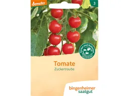 Bingenheimer Saatgut Cocktailtomaten Zuckertraube – Produktbild 1 von 1