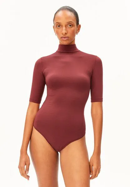 ARMEDANGELS ARMEDANGELS AASA Damen Body aus TENCEL Modal Mix, Velvet ember, – Produktbild 1 von 5