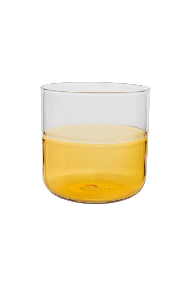 Tranquillo Glas RAINBOW - gelb – Produktbild 1 von 3