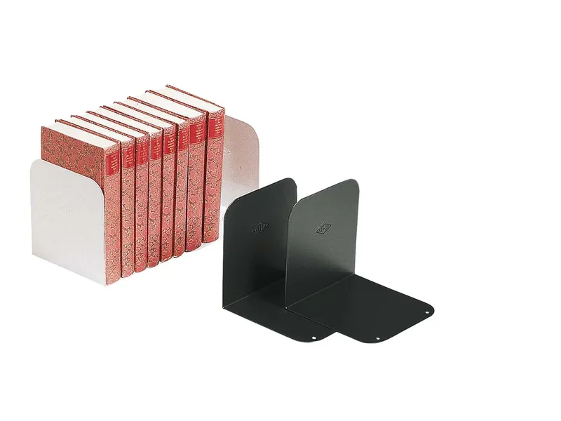 Maul MAUL 2 Buchstützen Metall schwarz – Produktbild 2 von 4
