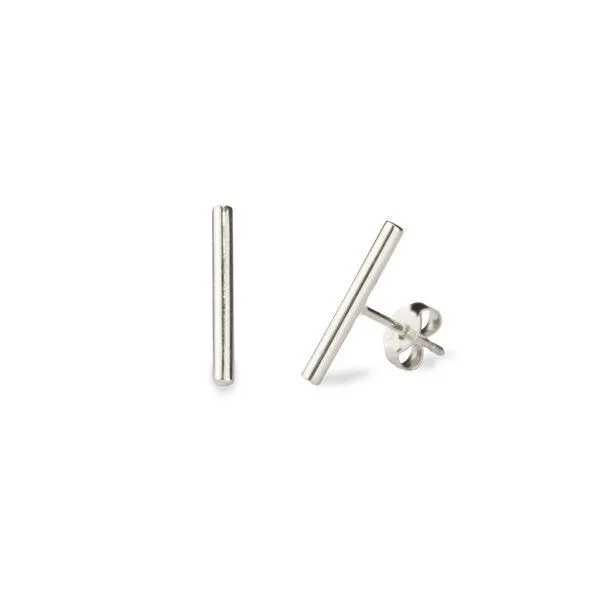 lille mus lille mus Ohrstecker 'Stab' 925 Silber, Silber, – Produktbild 1 von 2