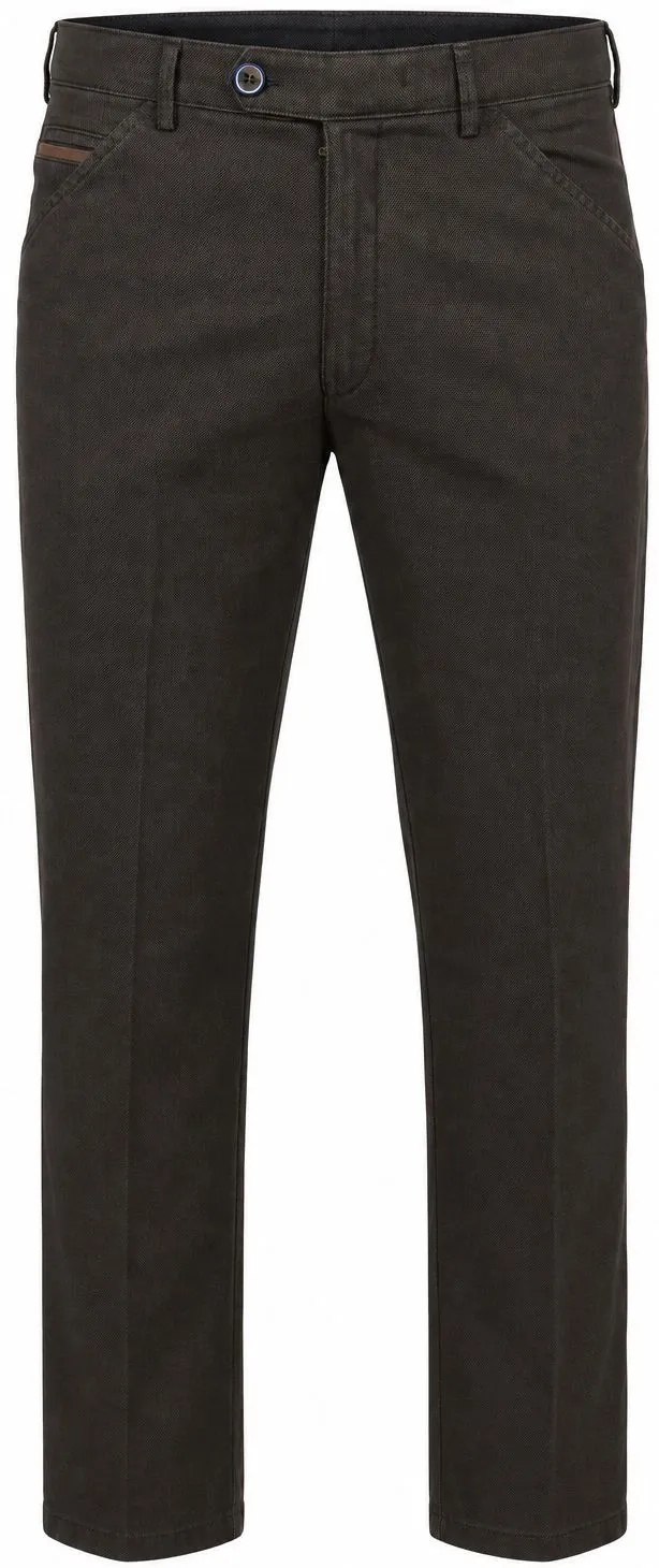 Meyer Meyer Chicago Chino Dunkelgrün - Größe 50, Dunkelgrün, – Produktbild 2 von 3