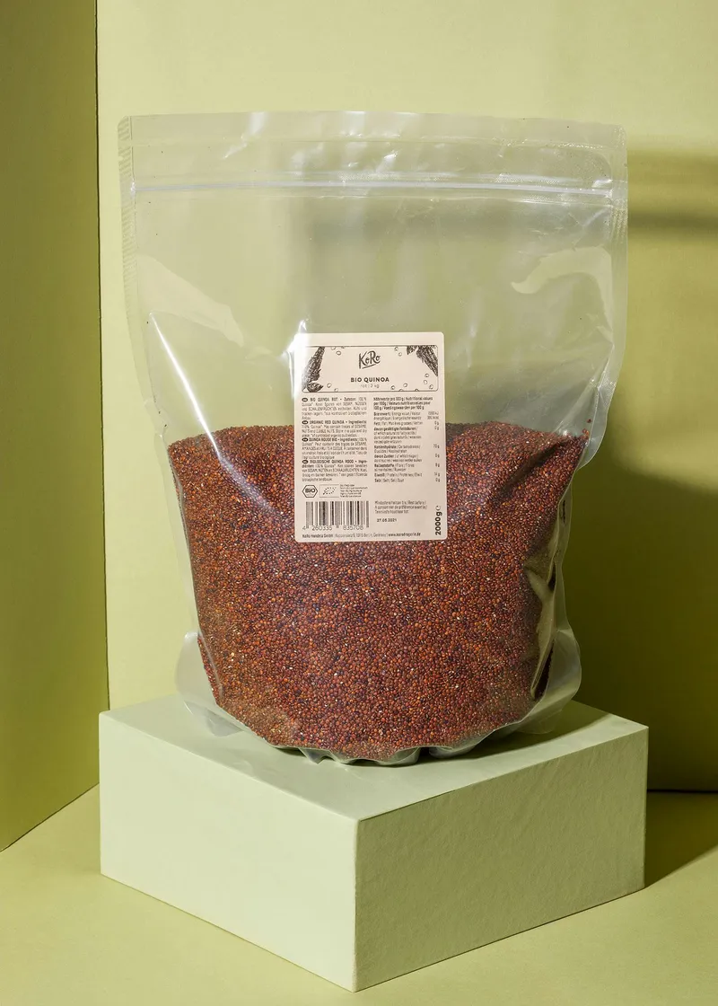 KoRo Rote Bio Quinoa 2 kg – Produktbild 2 von 5