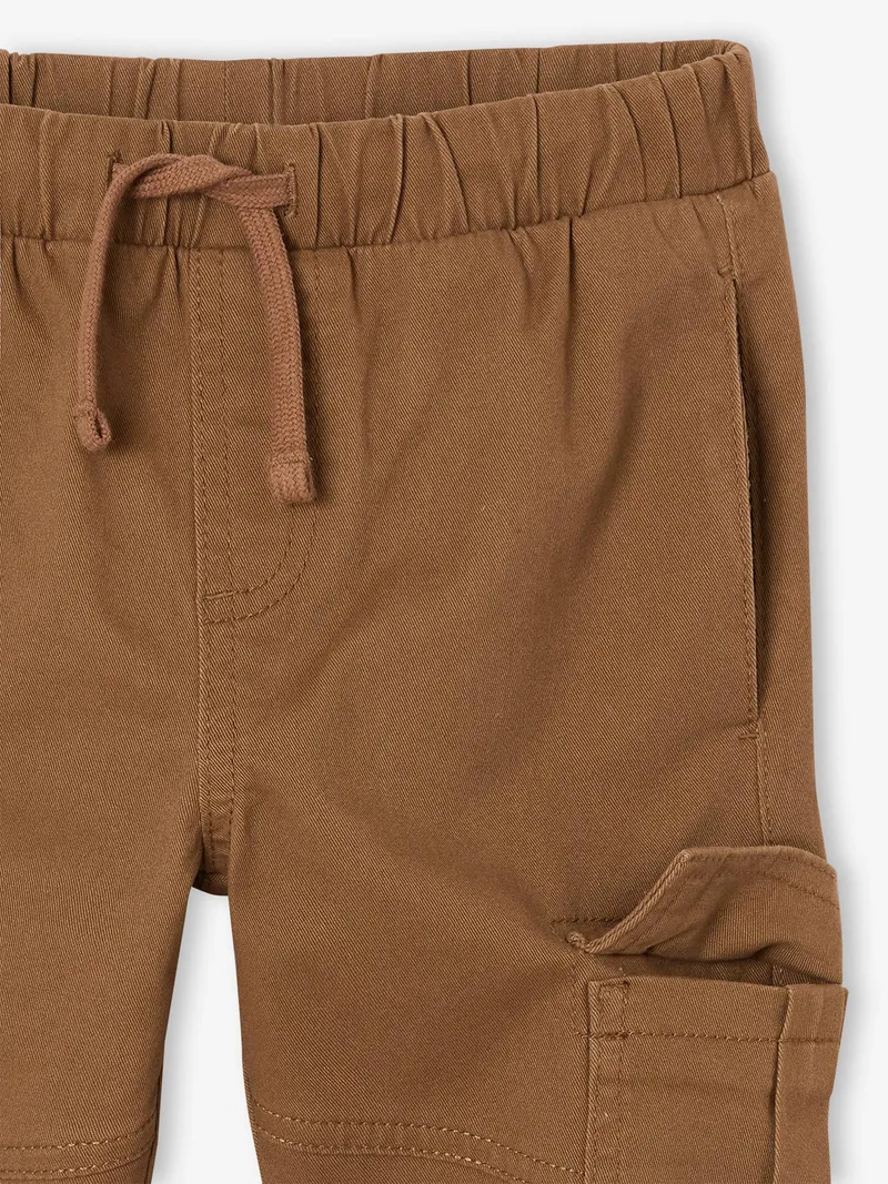 Vertbaudet Jungen Cargohose mit Dehnbund, Hellbraun, – Produktbild 3 von 3