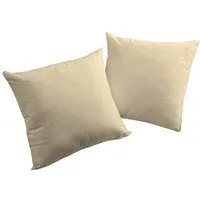 Nature by Adam Nature by Adam Kissenhülle aus 100% Bio-Baumwolle - Made in Germany - Uni Collection, Beige, – Produktbild 1 von 1
