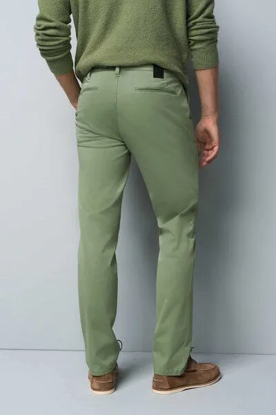M 5 BY MEYER M 5 BY MEYER Ultraleichte Sommer Baumwollchino, Grün (grün), – Produktbild 4 von 5