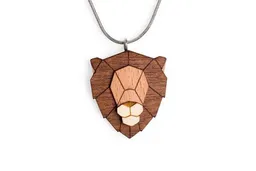 BeWooden BeWooden Halskette Löwe | Kette mit Anhänger aus Holz – Produktbild 1 von 1