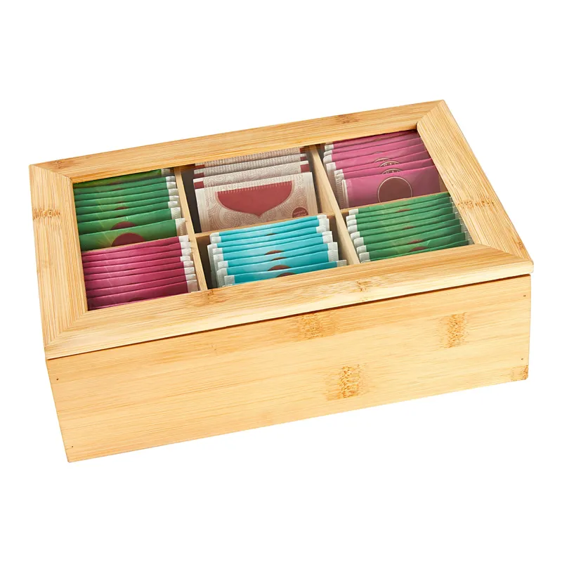 genialo genialo Bambus-Teebox, Braun, – Produktbild 2 von 3