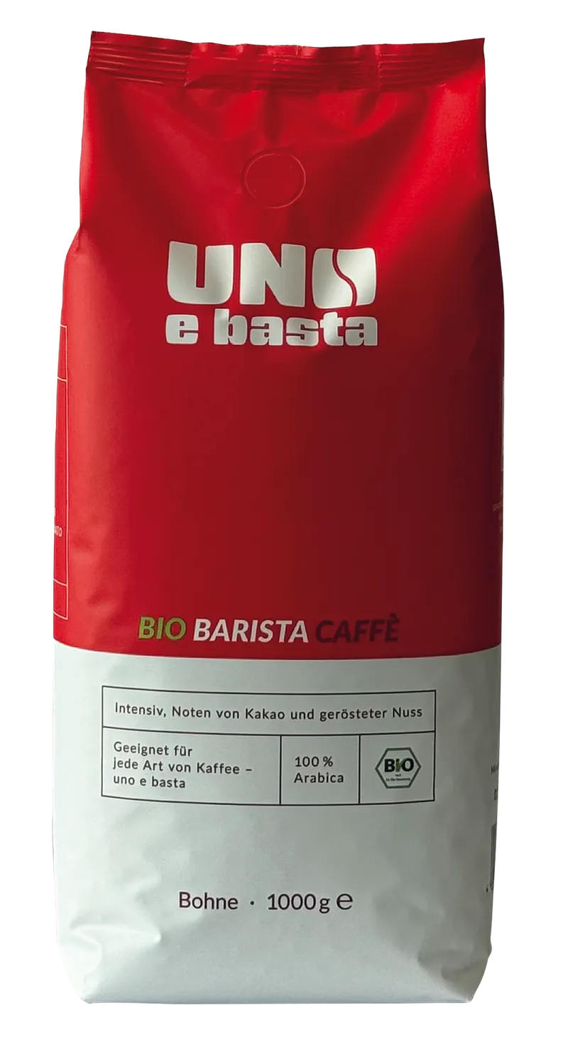 Niehoffs Kaffeerösterei uno e basta 1000g Bohne, bio Kaffee – Produktbild 1 von 1