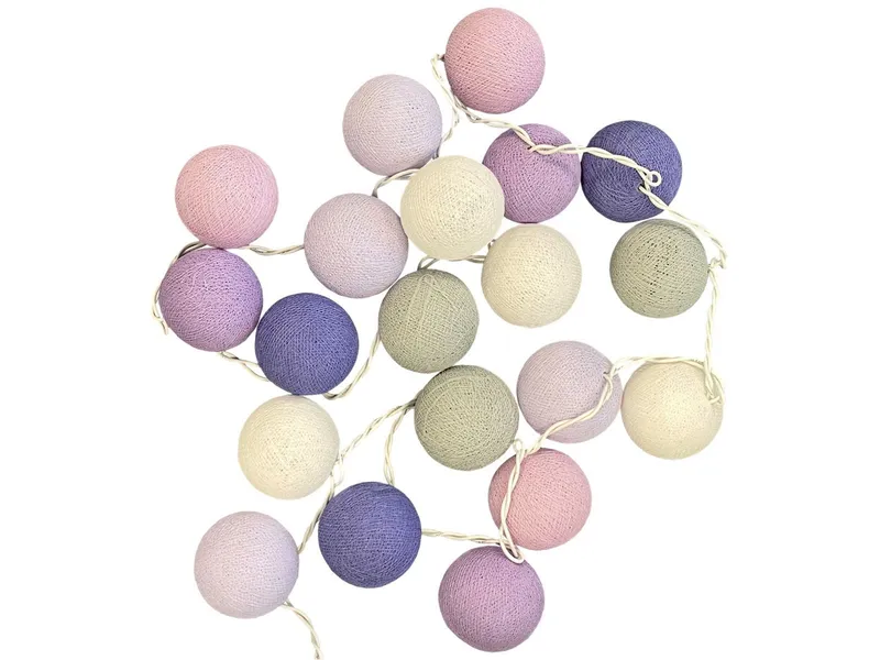 Caracol Caracol Kugel-Lichterkette 20 handgefertigte Kugeln, Berries, – Produktbild 2 von 2