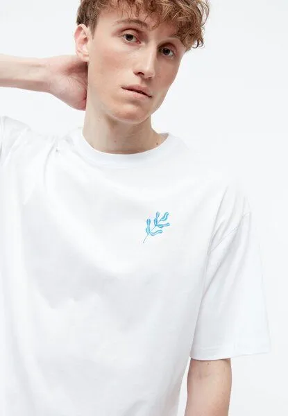 Givn Berlin Givn Berlin Print-T-Shirt GBGARY (STILL LIFE) oversize aus Bio-Baumwolle, White, – Produktbild 4 von 4