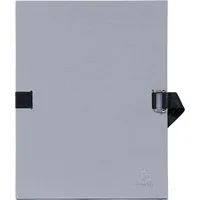 Exacompta 10 Exacompta Dokumentenmappen, DIN A4, Schnallenverschluss, grau – Produktbild 1 von 1