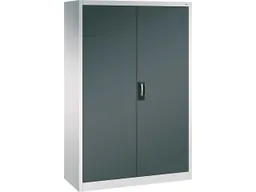 C+P C+P Büroschrank Acurado, H1950xB1200xT500mm, Lichtgrau/Anthrazitgrau – Produktbild 1 von 1