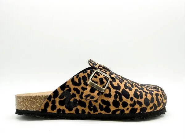 thies Vegane "thies ® Rec Leo Clog" aus rec. PES, Dark leo, – Produktbild 2 von 4