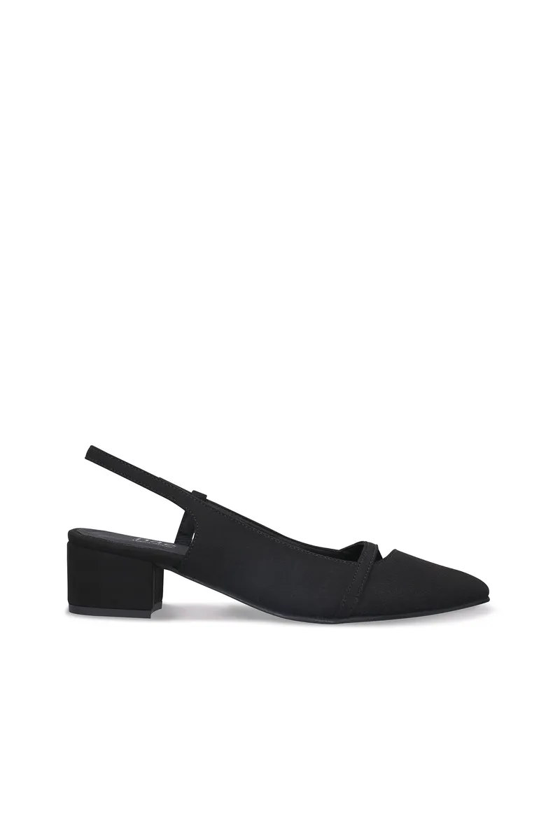 NAE NAE Damen vegan Pumps Solane Schwarz, Schwarz, – Produktbild 2 von 2