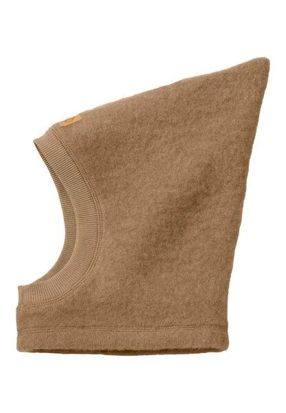 hessnatur hessnatur Wollfleece Mütze aus reiner Bio-Merinowolle, Camelbraun, – Produktbild 2 von 2