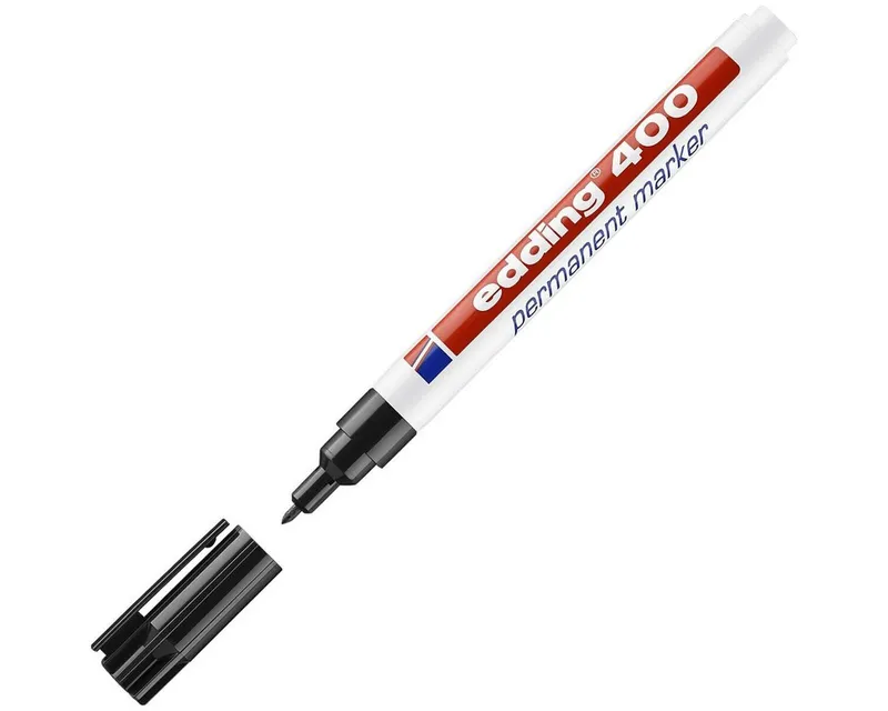 Edding Edding Permanentmarker "400" schwarz – Produktbild 6 von 8