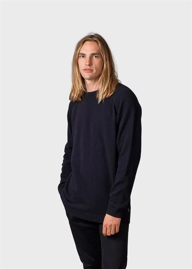 Klitmøller Strickpullover Modell: Ole, Surf blue, – Produktbild 2 von 2