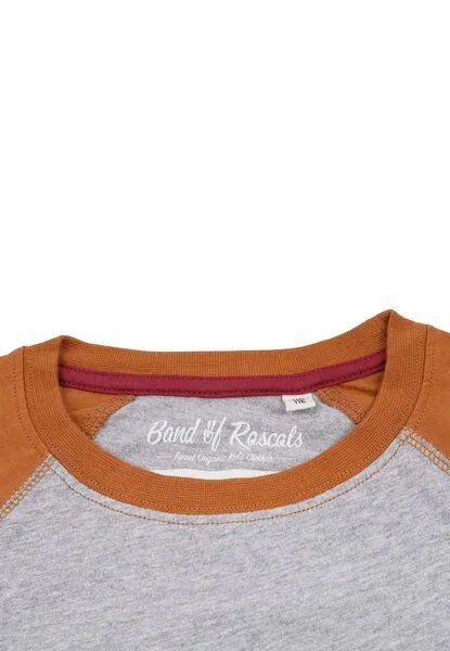 Band of Rascals Band of Rascals Raglan Longsleeve, Rust, – Produktbild 3 von 4