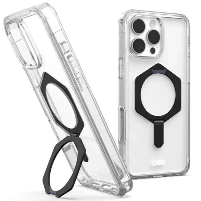 Urban Armor Gear MagSafe-Hülle für Apple iPhone 16 Pro, Urban Armor Gear, Plyo XTE, Schwarz Transparent – Produktbild 1 von 1
