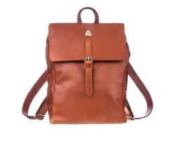 Ritagli di G Ritagli di G Damen Leder Laptop Rucksack ALEXA - 100% Made in Italy – Produktbild 1 von 1