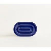 onomao onomao Handgemachte Seifenschale 'Limpar' aus Steinzeug, Blau, – Produktbild 1 von 1