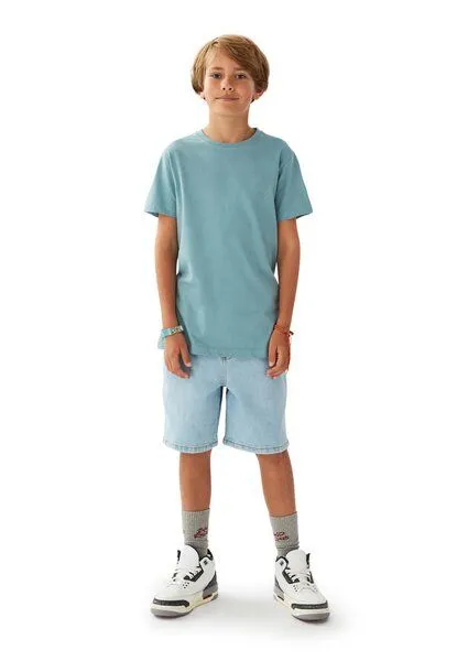 Band of Rascals Band of Rascals Basic T-Shirt, Arctic-blue, – Produktbild 5 von 5