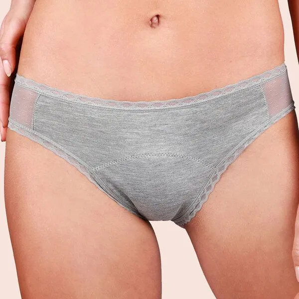 Taynie Ultra Periodenunterwäsche Biozidfrei 60°C Taynie Lady Ultra, Grau, – Produktbild 3 von 4