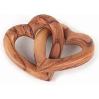 El Puente El Puente Verschlungene Herzen | Fair Trade & Handmade aus Palästina – Produktbild 1 von 1