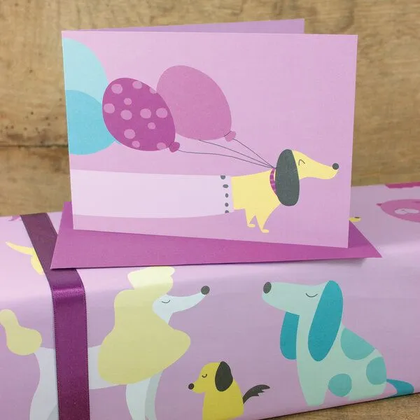 Bow & Hummingbird Bow & Hummingbird Geschenkpapier Dogs – Produktbild 4 von 8