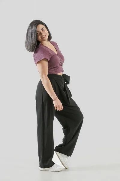 YogiLiebe YogiLiebe Damenhose "DEVI" Bio-Baumwolle, Schwarz, – Produktbild 3 von 3
