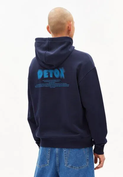 ARMEDANGELS ARMEDANGELS DETOX ARTWORK Herren Sweatshirt aus Bio-Baumwolle, Tinted navy, – Produktbild 2 von 4