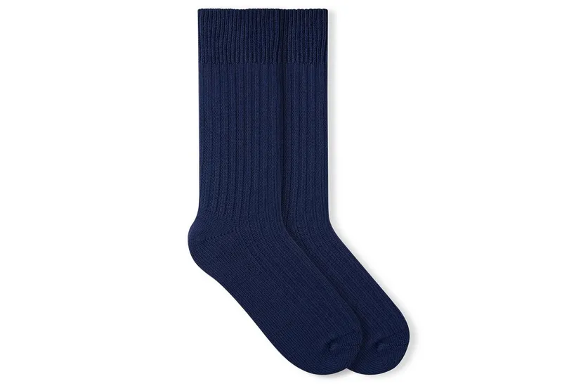 von Jungfeld von Jungfeld Socken Merino Merinowolle 35-46 Unisex (1-Paar, 1 Paar) Winter Thermosocken Damen & Herren Wandersocken, Blau, – Produktbild 1 von 5