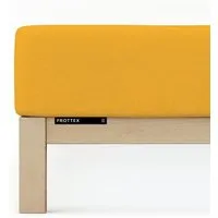 Schlafgut Schlafgut Spannbettlaken Frottex - Baumwollgemisch, Yellow deep, – Produktbild 1 von 1