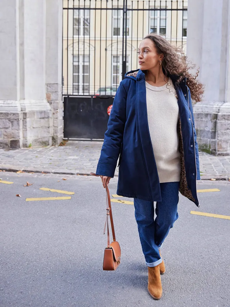 Envie De Fraise 2-in-1-Umstandsjacke, Marine, – Produktbild 4 von 4