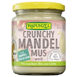 RAPUNZEL Mandelmus weiß Crunchy aus Europa bio (250g) – Produktbild 1 von 1