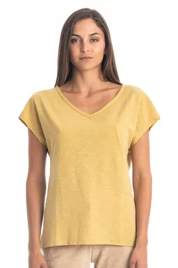 RAVENS VIEW IBIZA RAVENS VIEW IBIZA Damen vegan Top Arizona Gold – Produktbild 1 von 1